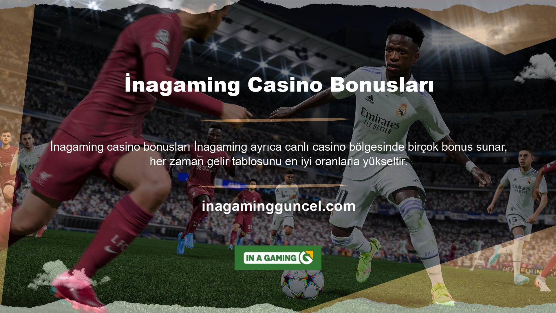 Promosyonla birlikte gelen bonusları veya depozito yaparken başka bir promosyonu kullanabilirsiniz